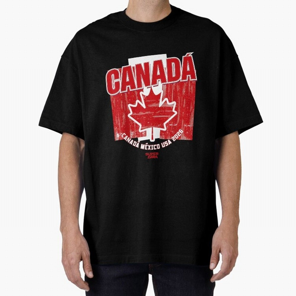 2026 Canada Soccer Fan World Cup Classic T-Shirt Make Your Look Match the FIFA World Cup 2026 USA Canada Mexico Journey through Messi and Cristiano Ronaldo Highlights, England and Germany Pride, Championship Spirit, Famous Goals, Roaring Crowds and