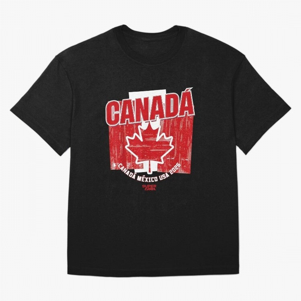 2026 Canada Soccer Fan World Cup Classic T-Shirt Make Your Look Match the FIFA World Cup 2026 USA Canada Mexico Journey through Messi and Cristiano Ronaldo Highlights, England and Germany Pride, Championship Spirit, Famous Goals, Roaring Crowds and
