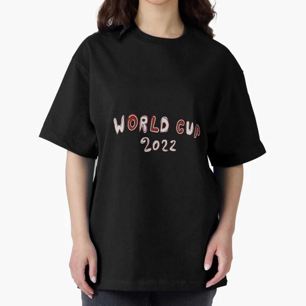 2022 World Cup funny shirt Qatar World Cup Soccer 2022 Oversized T-Shirt Keep the Match Day Mood of Global Football Passion for FIFA World Cup 2026, Built around Haaland and Mbappe, England and Germany, Championship Spirit, Famous Goals, Roaring