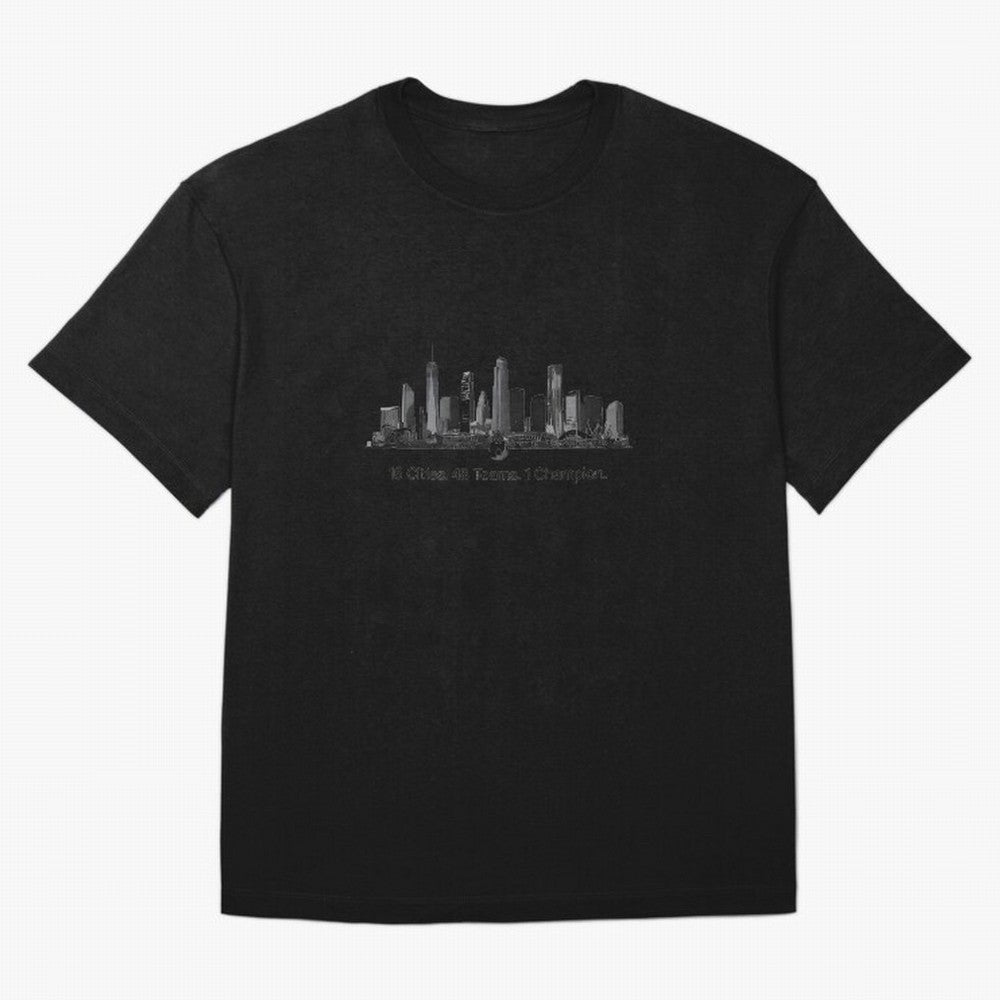 16 Cities 48 Teams 1 Champion World Cup 2026 Soccer T-Shirt_83656371 Oversized T-Shirt Bring Champion Energy into FIFA World Cup 2026 Group Stage for Fans of Neymar, Haaland and Cristiano Ronaldo and France and Portugal, Bringing Football History,